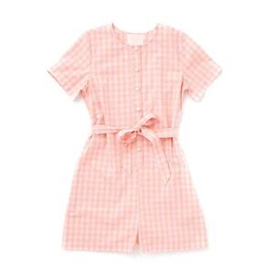 ban.do - Pink Gingham Romper